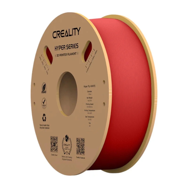 Filamento Creality Hyper PLA (Rosso)