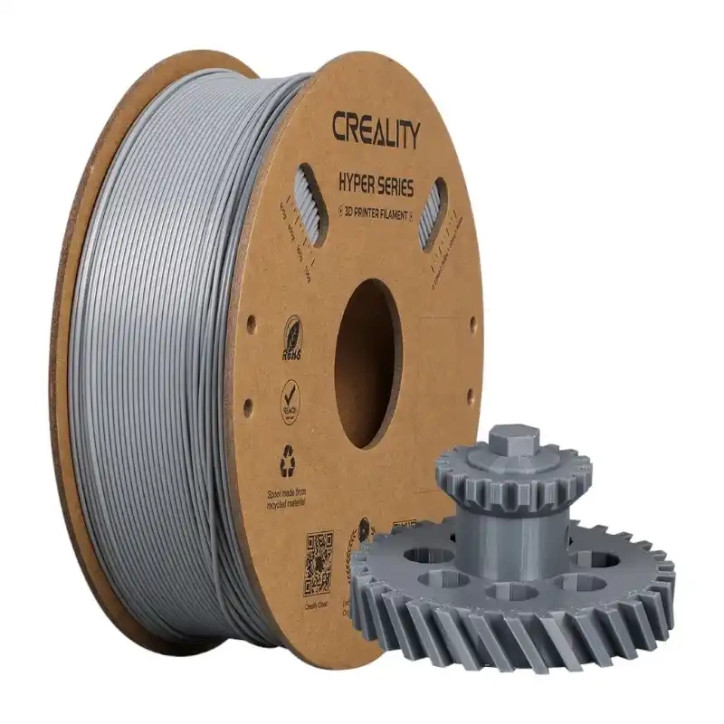 Creality Hyper ABS Filamento Grigio 1.75mm 1kg Creality Hyper ABS Filamento Grigio 1.75mm 1kg