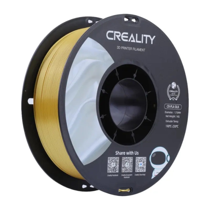 Filamento CR-Silk PLA Creality (Oro)
