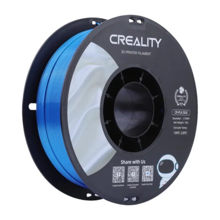 Filamento CR-Silk PLA Creality Blu