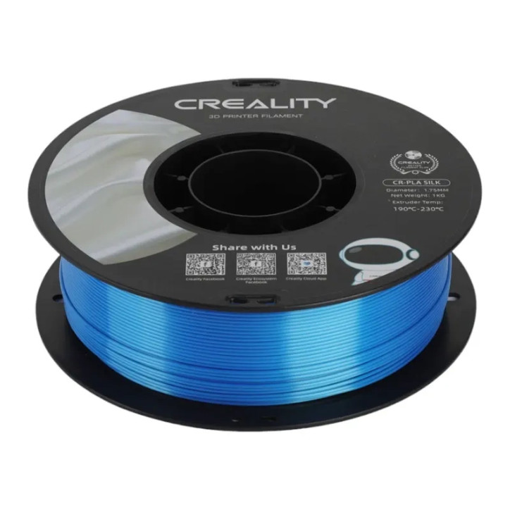 Filamento CR-Silk PLA Creality Blu