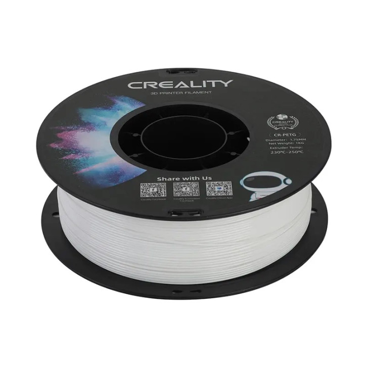 Creality CR-PETG Filament 1.75mm 1kg Bianco Creality CR-PETG Filament 1.75mm 1kg Bianco