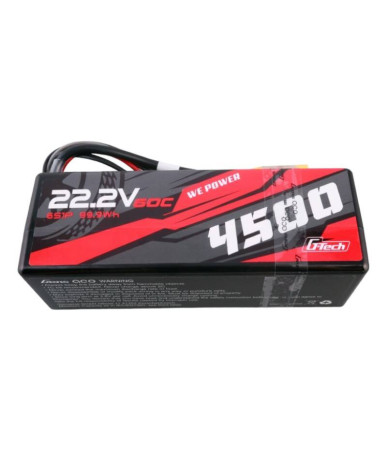 Gens ace G-Tech 4500mAh 6S1P 22.2V 60C HardCase RC car Batteria Lipo 14