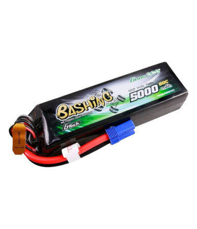 Gens ace G-Tech 5000mAh 14.8V 4S1P 60C Lipo Battery EC5 Plug-Bashing Series