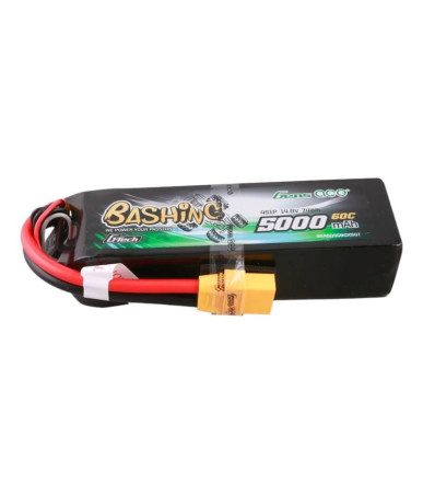 Gens ace G-Tech 5000mAh 14.8V 4S1P 60C Lipo Battery Pack con XT90 Plug-Bashing Series