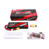Gens ace G-Tech 5000mAh 7.4V 60C 2S1P Lipo con case in PC e connettore XT60