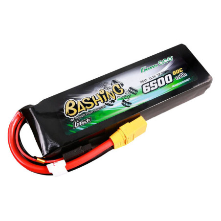 Gens ace G-Tech 6500mAh 11.1V 60C 3S1P Lipo Battery Pack con XT90