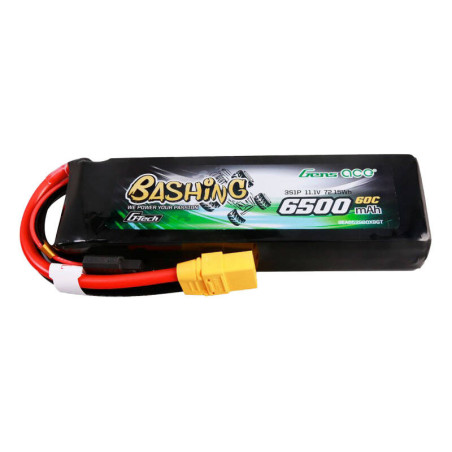Gens ace G-Tech 6500mAh 11.1V 60C 3S1P Lipo Battery Pack con XT90
