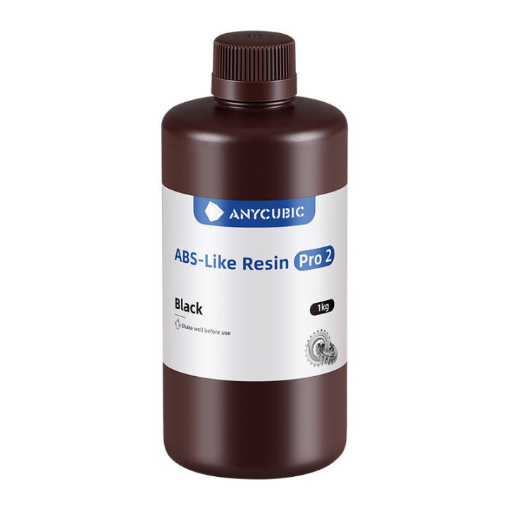 Anycubic ABS-Like Resin Pro 2 (Nero) 1kg Anycubic ABS-Like Resin Pro 2 (Nero) 1kg