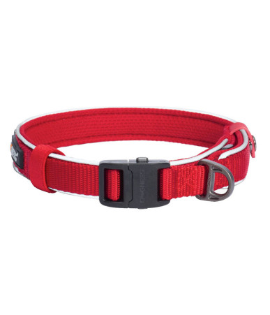 Collare riflettente Dogness taglia XL (Rosso)