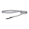 Dogness Set Guinzaglio 1,5m + Pettorina per Cani Grigio Chiaro