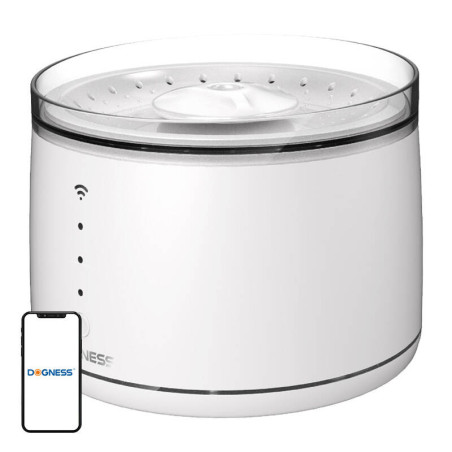 Fontanella per cani Dogness D07 1,8l (Bianco)
