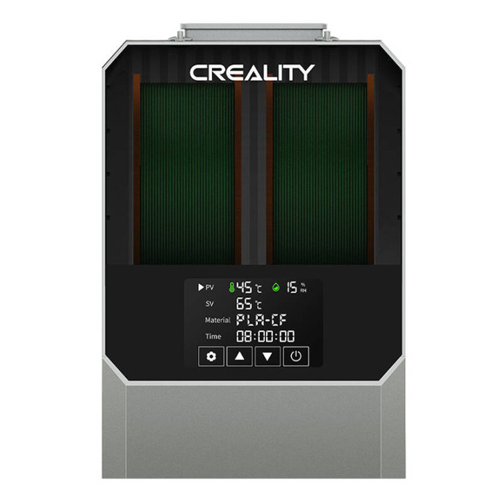Creality Space Pi Plus Essiccatore Filamenti 2 Bobine Grigio Spazio Creality Space Pi Plus Essiccatore Filamenti 2 Bobine Grigio Spazio