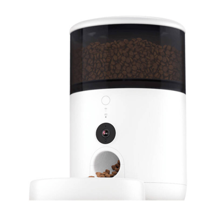 Petoneer NutriVue Distributore Cibo Intelligente con Fotocamera Acciaio Inox 2.6L