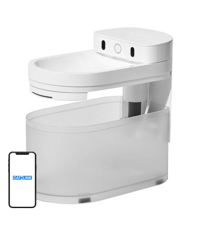 Fontanella smart Catlink Pure 3 per cani e gatti (Bianco)