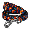 Guinzaglio per cani Waudog Nylon, fantasia "Arance", lunghezza 122 cm