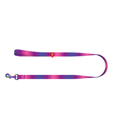 WAUDOG Guinzaglio per cani in nylon sfumato, 20mm, 122cm, Viola