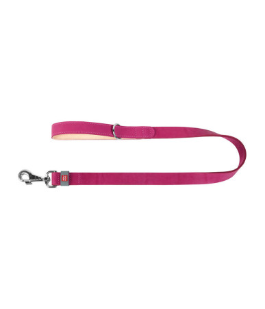 WAUDOG guinzaglio per cani in vera pelle, 25 mm, 122 cm, Rosa