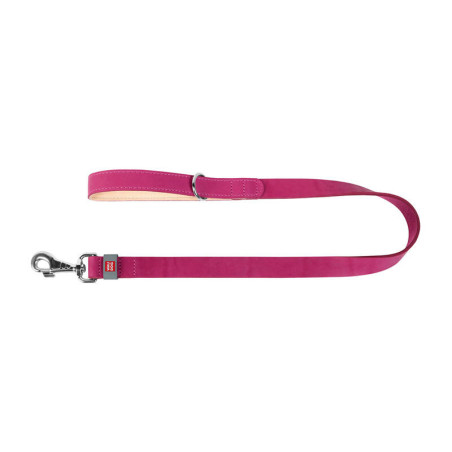 WAUDOG guinzaglio per cani in vera pelle, 25 mm, 122 cm, Rosa