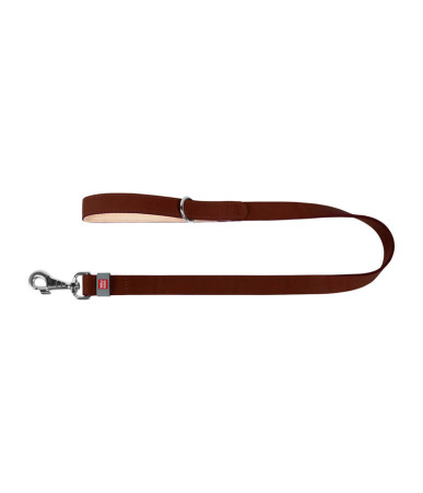 WAUDOG guinzaglio in pelle naturale, largo 14 mm, lungo 122 cm, marrone