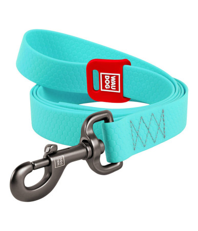 Guinzaglio per cani WAUDOG impermeabile, 20mm largo, 183cm lungo, Blu