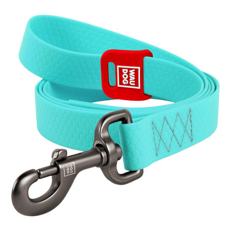 Guinzaglio per cani WAUDOG impermeabile, 20mm largo, 183cm lungo, Blu