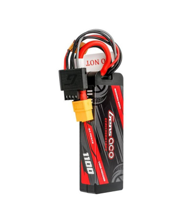 Lipo Gens ace G-Tech 1100mAh 11.1V 3S1P 60C GRP-76 Hardcase Battery con XT60 Plug