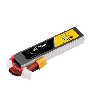 Accumulator Lipo Tattu 2s 650mAh 95C 7.6V HV z XT30 Long-Pack