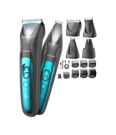 Oneisall Kit Tagliacapelli per Animali FC10 4-in-1 Cordless