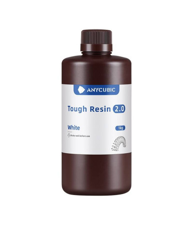 AnyCubic Tough Resin 2.0 Bianca 1kg