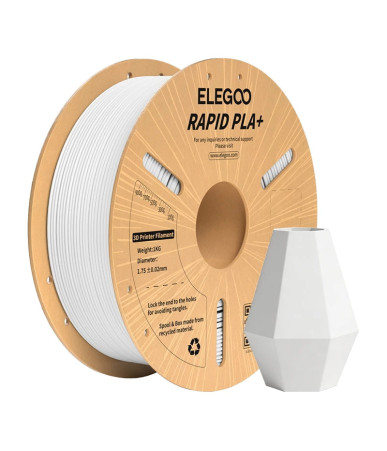 ELEGOO Rapid PLA+ Filament 1kg Bianco