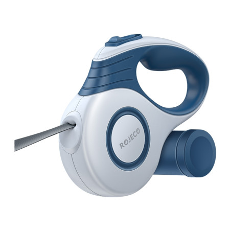 Rojeco A12 Guinzaglio Estensibile Automatico per Cani 3M Blu