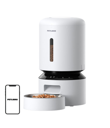 Petlibro Granary WiFi Dispenser Cibo 5L Bianco