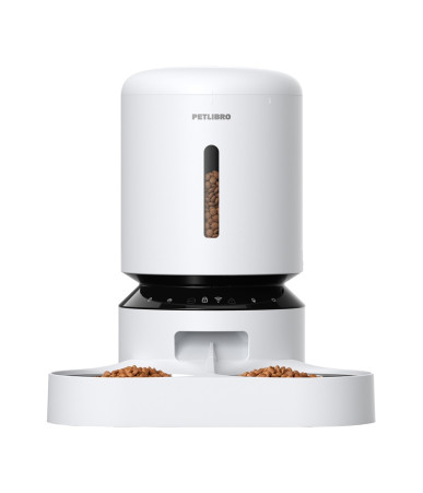 Petlibro Granary Dispenser Cibo Doppio Vassoio Wifi 5L Bianco