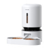 Petlibro Granary dispenser cibo con doppia ciotola, Wifi, 5L (Bianco)