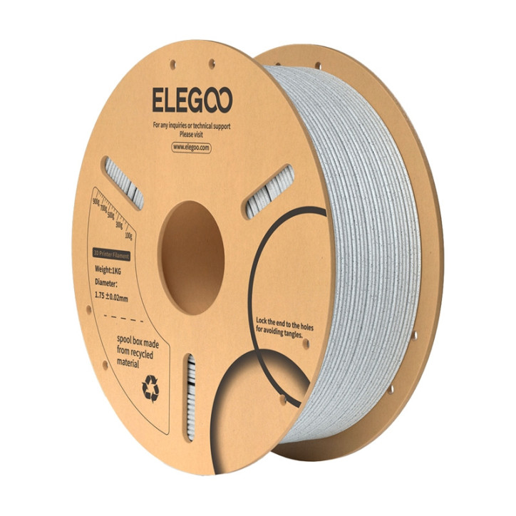 Filamento PLA Marble ELEGOO 1.75mm 1kg