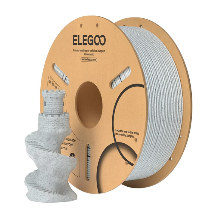 Filamento PLA Marble ELEGOO 1.75mm 1kg