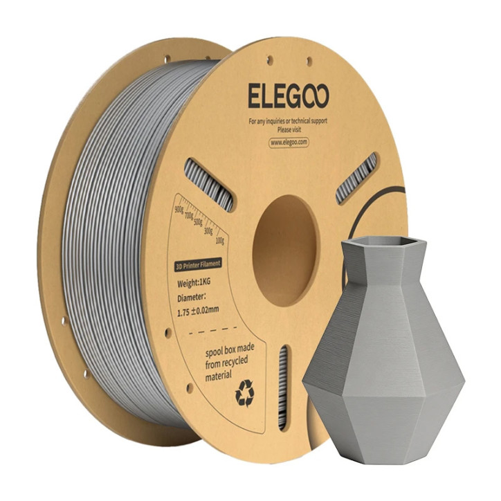 ELEGOO PLA+ Filament Star Gray 1.75mm 1kg