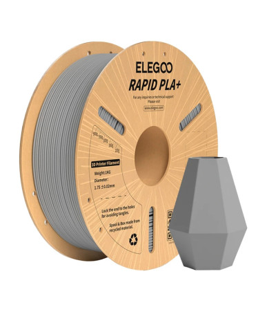 ELEGOO Rapid PLA+ Filament Grigio 1.75mm 1kg