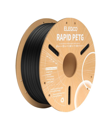 ELEGOO Rapid PETG Filament Nero 1.75mm 1kg