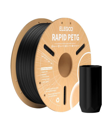ELEGOO Rapid PETG Filament Nero 1.75mm 1kg