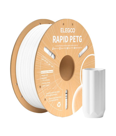 ELEGOO Rapid PETG Filament 1.75mm Bianco 1kg