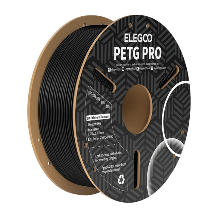 ELEGOO PETG Pro Filament Nero 1.75mm 1kg
