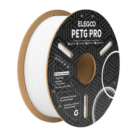 ELEGOO PETG Pro Filament 1.75mm Bianco 1kg
