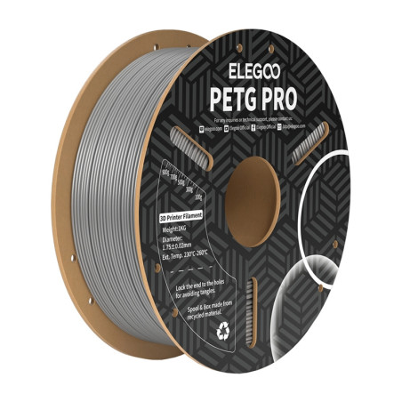 ELEGOO Filament PETG Pro Grigio 1.75mm 1kg
