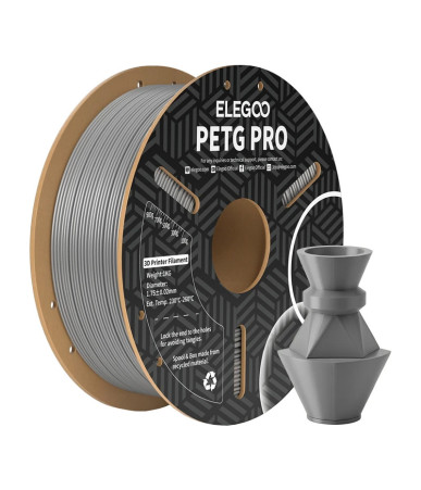ELEGOO Filament PETG Pro Grigio 1.75mm 1kg