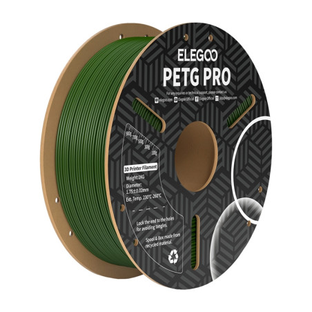 ELEGOO PETG Pro Filament 1.75mm Verde Oliva 1kg