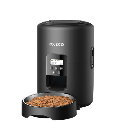 Rojeco Dispenser Cibo Automatico per Animali 2L WiFi Bianco