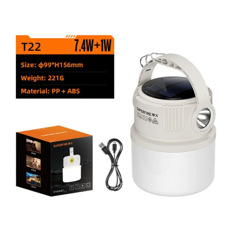 Lampada da campeggio T22 Superfire