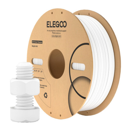 ELEGOO Filamento ABS Bianco